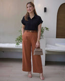 Sandie Belted Trouser Pants