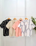 Serenity Textured Buttondown Top