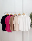 Seyza Collared Buttondown Top