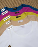 Vailey Longsleeves Rib Knit Crop Top