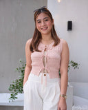 Violie Premium Textured Knit Top