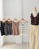 Witney Stripe Knit Top