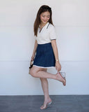 Xinya Denim Skirt