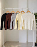 Yancie Longsleeve Polka Top