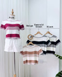 Zelma Stripe Knit Top