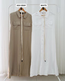 Zelva Premium Belted Maxi Dress